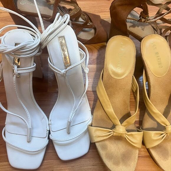 3 Pair of Chic Strappy Heels - Picture 3 of 5